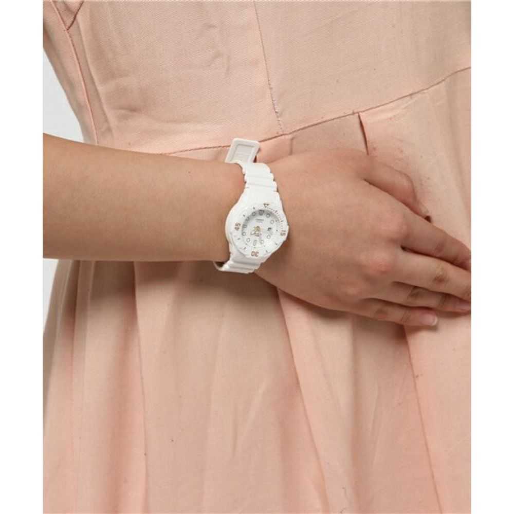 CASIO GENERAL LRW-200H-7E2VDF QUARTZ WHITE RESIN WOMEN'S WATCH - H2 Hub Watches