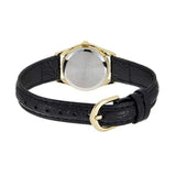 CASIO GENERAL LTP-1094Q-1ARDF-P BLACK LEATHER WOMEN WATCH