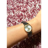 CASIO GENERAL LTP-1094Q-7B2RDF-P BLACK LEATHER WOMEN WATCH