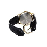 CASIO GENERAL LTP-1094Q-7B2RDF-P BLACK LEATHER WOMEN WATCH