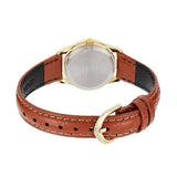 CASIO ANALOG LTP-1094Q-9BRDF-P BROWN LEATHER WOMEN WATCH
