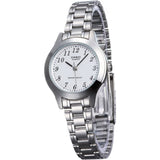 CASIO GENERAL LTP-1128A-7BRDF-P STAINLESS STEEL WOMEN WATCH