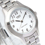 CASIO GENERAL LTP-1128A-7BRDF-P STAINLESS STEEL WOMEN WATCH