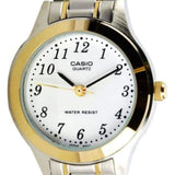 CASIO LTP-1128G-7BRDF-P SILVER STAINLESS STEEL WOMEN WATCH