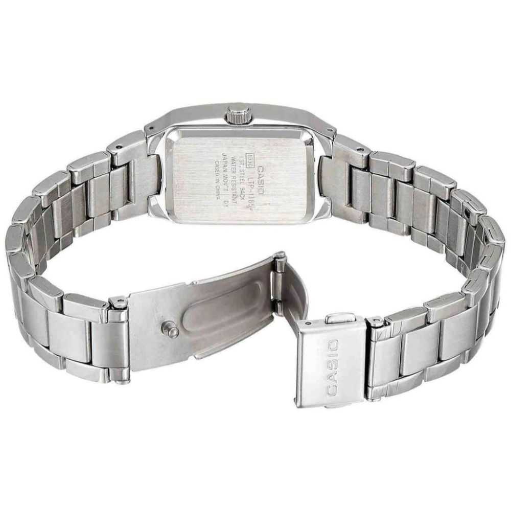 CASIO GENERAL LTP-1165A-7C2DF QUARTZ SILVER STAINLESS STEEL WOMEN'S WATCH - H2 Hub Watches