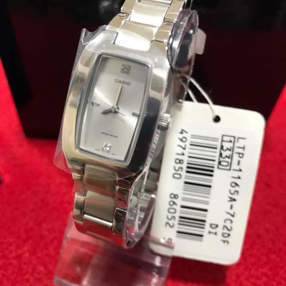 CASIO GENERAL LTP-1165A-7C2DF QUARTZ SILVER STAINLESS STEEL WOMEN'S WATCH - H2 Hub Watches