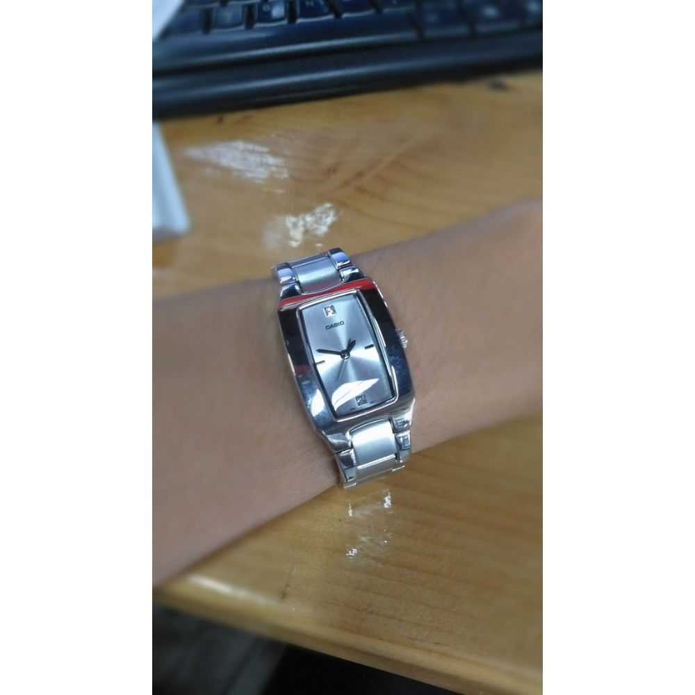 CASIO GENERAL LTP-1165A-7C2DF QUARTZ SILVER STAINLESS STEEL WOMEN'S WATCH - H2 Hub Watches
