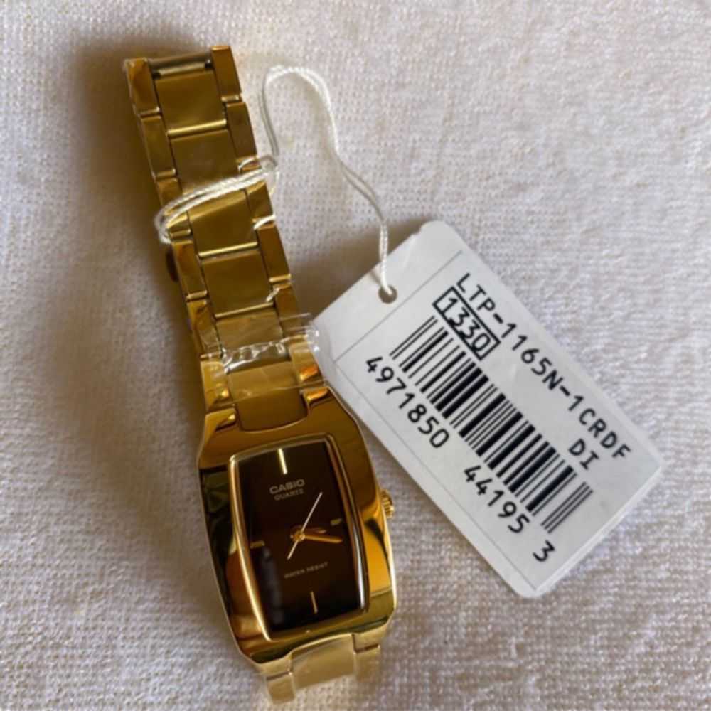 CASIO GENERAL LTP-1165N-1CRDF QUARTZ GOLD STAINLESS STEEL WOMEN'S WATCH - H2 Hub Watches