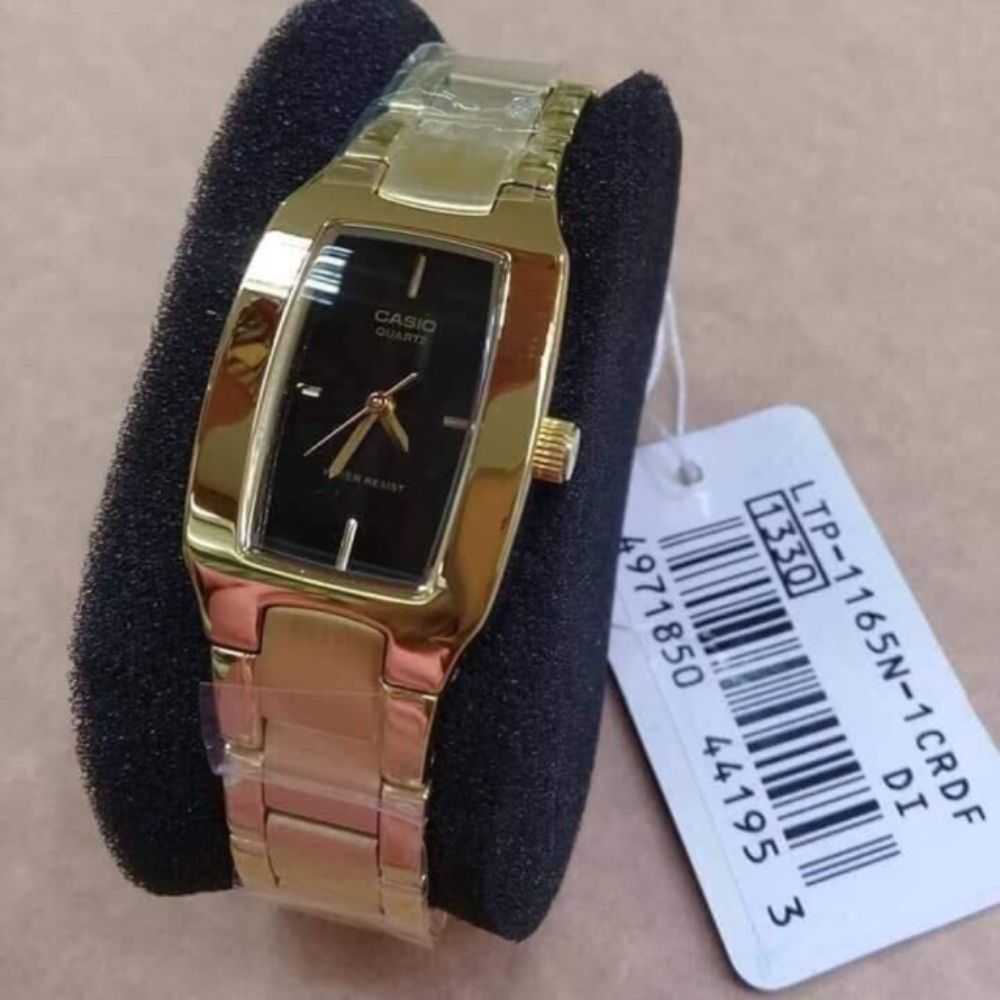 CASIO GENERAL LTP-1165N-1CRDF QUARTZ GOLD STAINLESS STEEL WOMEN'S WATCH - H2 Hub Watches