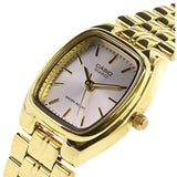 CASIO ANALOG LTP-1169N-7ARDF-P GOLD STAINLESS STEEL WOMEN WATCH