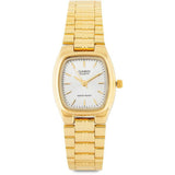 CASIO ANALOG LTP-1169N-7ARDF-P GOLD STAINLESS STEEL WOMEN WATCH