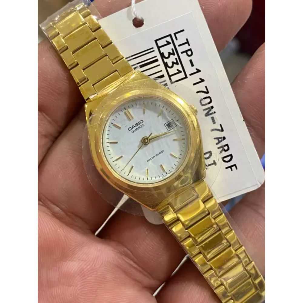 CASIO GENERAL LTP-1170N-7ARDF QUARTZ GOLD STAINLESS STEEL WOMEN'S WATCH - H2 Hub Watches