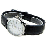 CASIO ENTICER LTP-1183E-7ADF-P BLACK LEATHER WOMEN WATCH
