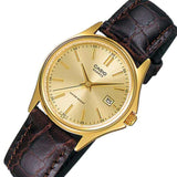 CASIO LTP-1183Q-9ADF-P LEATHER STRAP WOMEN WATCH