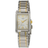 Casio General Silver Dial And Stainless Steel Women Watch LTP-1235SG-7ADF-P