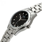 CASIO LTP-1275D-1ADF-P BLACK DIAL STAINLESS STEEL WOMEN WATCH