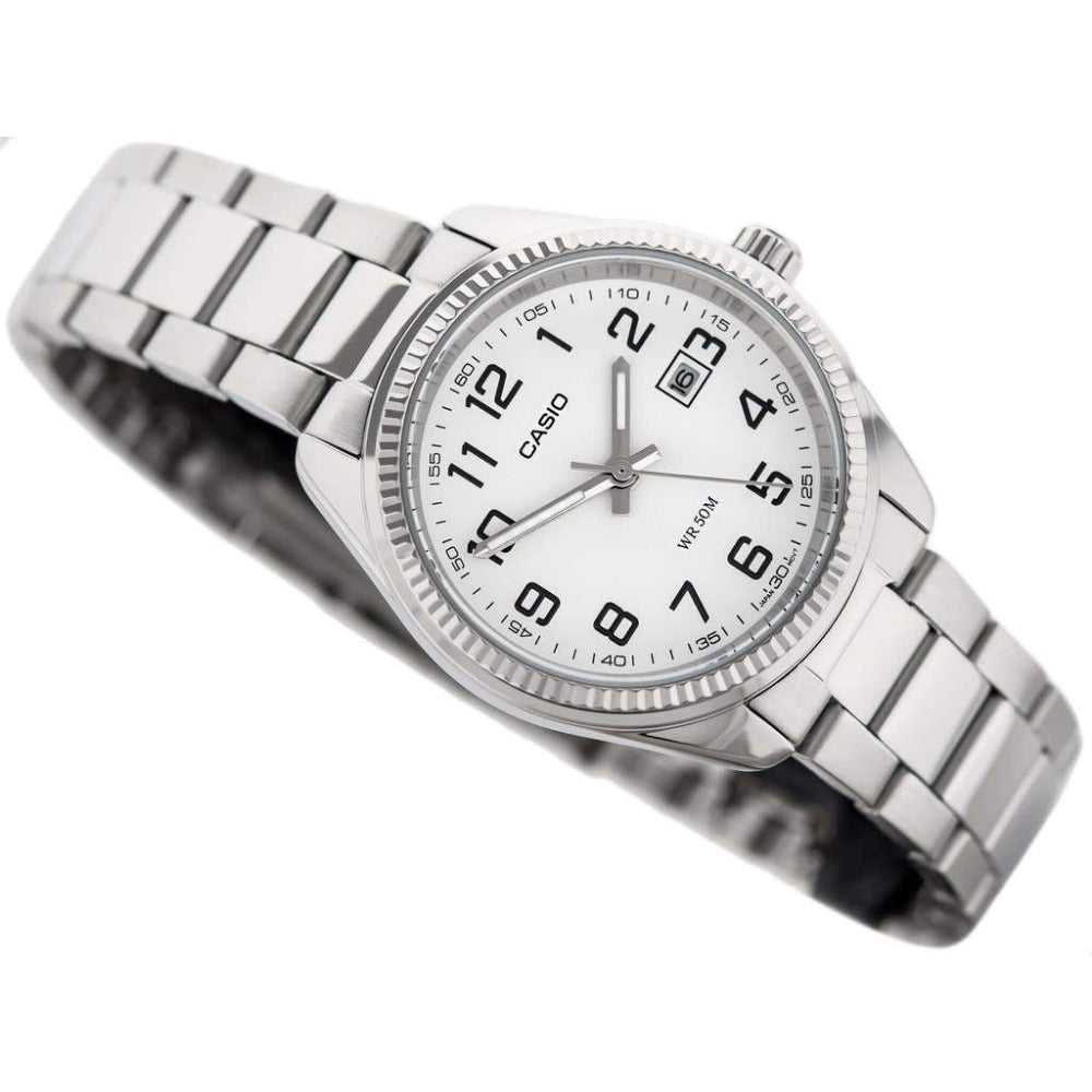 CASIO GENERAL LTP-1302D-7BVDF SILVER STAINLESS STEEL WOMEN'S WATCH - H2 Hub Watches