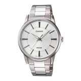 Casio General Silver Stainless Steel Women Watch LTP-1303D-7AVDF-P