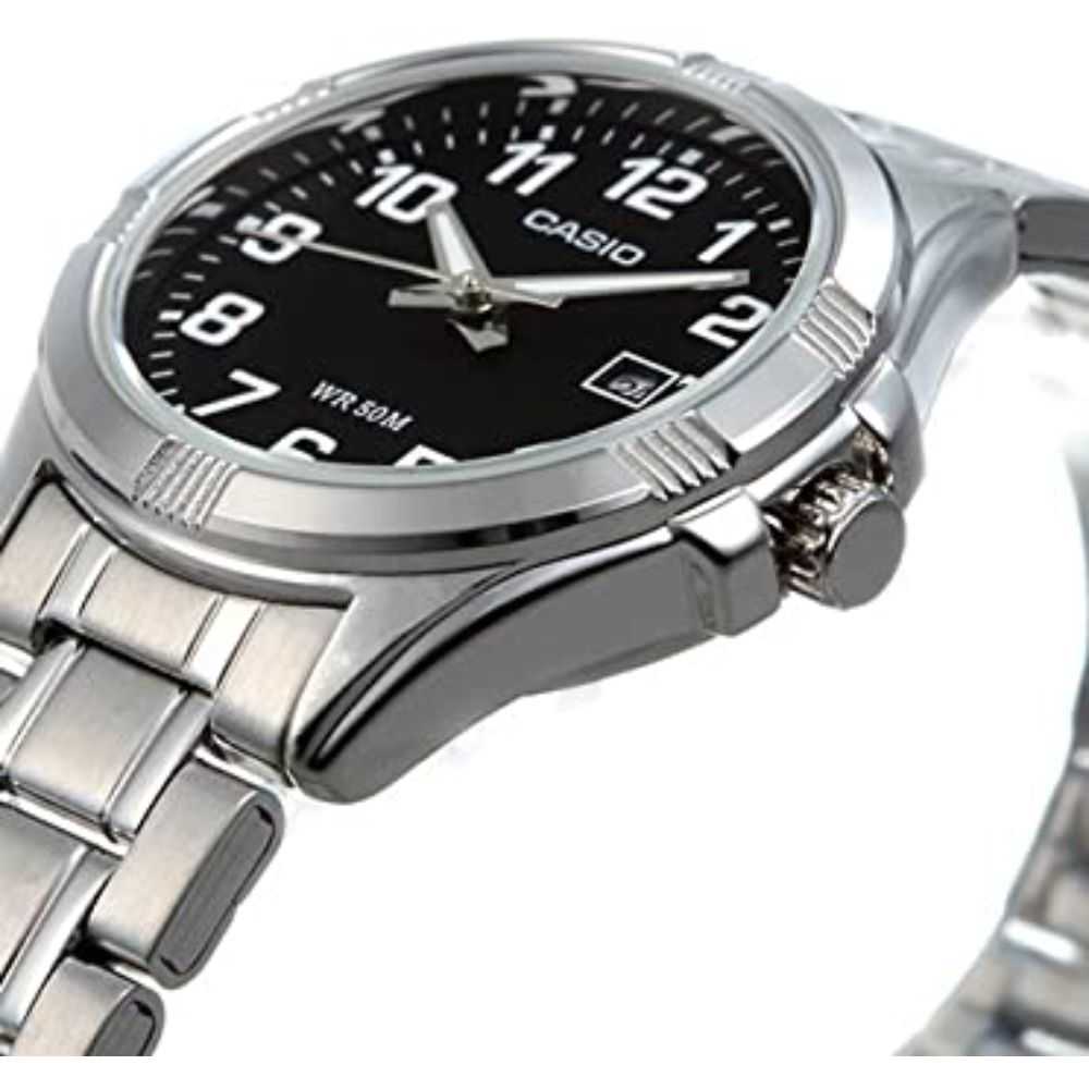 CASIO GENERAL LTP-1308D-1BVDF SILVER STAINLESS STEEL WOMEN'S WATCH - H2 Hub Watches