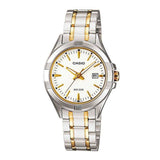 Casio General Two Tone Stainless Steel Women Watch LTP-1308SG-7AVDF-P