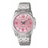 CASIO GENERAL LTP-1314D-5AVDF-P ENTICER ANALOG WOMEN'S WATCH
