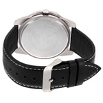 CASIO GENERAL LTP-1314L-8AVDF QUARTZ SILVER STAINLESS STEEL BLACK LEATHER STRAP WOMEN'S WATCH - H2 Hub Watches