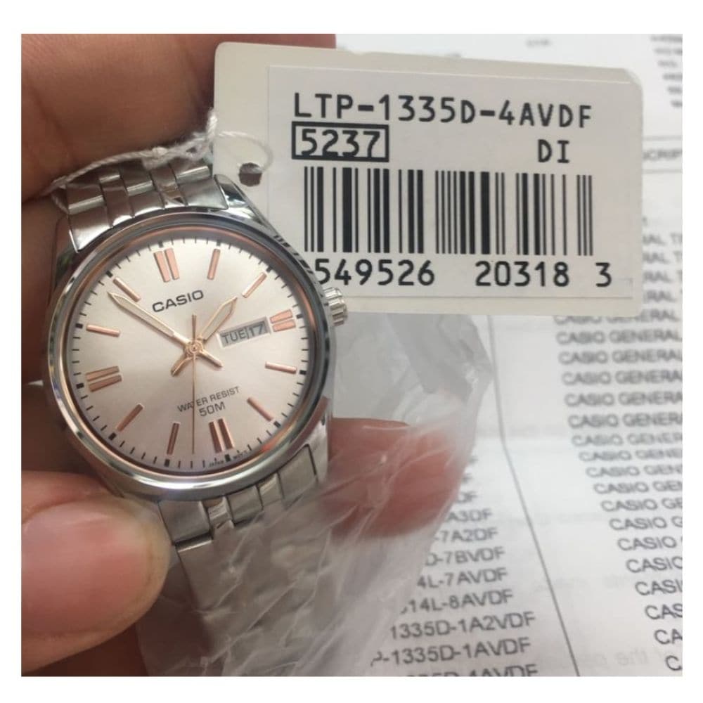 CASIO GENERAL LTP-1335D-4AVDF ENTICER WOMEN'S WATCH - H2 Hub Watches