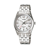 CASIO GENERAL LTP-1335D-7AVDF-P QUARTZ SILVER STAINLESS STEEL WOMEN'S WATCH