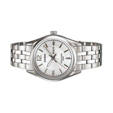 CASIO GENERAL LTP-1335D-7AVDF-P QUARTZ SILVER STAINLESS STEEL WOMEN'S WATCH