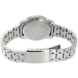CASIO GENERAL LTP-1335D-7AVDF QUARTZ SILVER STAINLESS STEEL WOMEN'S WATCH
