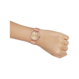 CASIO GENERAL QUARTZ  LTP-2022VPG-9CDR ROSE GOLD  VALENTINE LOVE WOMEN'S WATCH