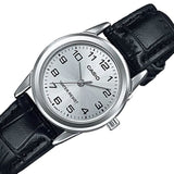 CASIO GENERAL LTP-V001L-7BUDF-P STAINLESS STEEL WOMEN WATCH