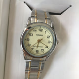CASIO GENERAL LTP-V001SG-9BUDF-P QUARTZ TWO TONE STAINLESS STEEL WOMEN'S WATCH