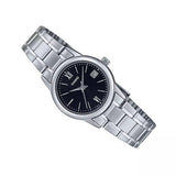 CASIO GENERAL LTP-V002D-1B3UDF-P STAINLESS STEEL WOMEN WATCH