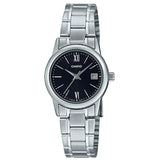 CASIO GENERAL LTP-V002D-1B3UDF-P STAINLESS STEEL WOMEN WATCH