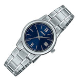 CASIO GENERAL LTP-V002D-2B3UDF STAINLESS STEEL WOMEN'S WATCH