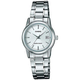 CASIO GENERAL LTP-V002D-7AUDF-P STAINLESS STEEL WOMEN WATCH