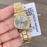 CASIO GENERAL LTP-V002G-9B3UDF-P GOLD STAINLESS STEEL WOMEN WATCH