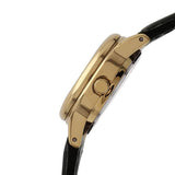CASIO GENERAL LTP-V002GL-7BUDF-P BLACK LEATHER WOMEN WATCH