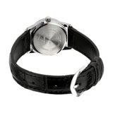 CASIO LTP-V002L-1AUDF-P BLACK LEATHER WOMEN WATCH