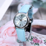 CASIO GENERAL LTP-V002L-2B3UDF LIGHT BLUE LEATHER WOMEN'S WATCH