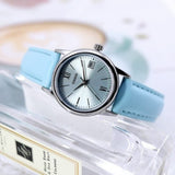 CASIO GENERAL LTP-V002L-2B3UDF LIGHT BLUE LEATHER WOMEN'S WATCH