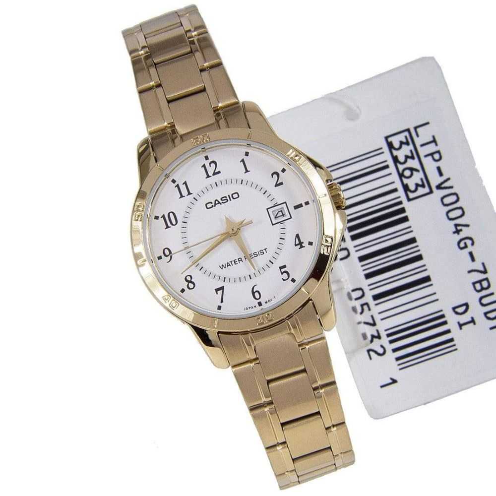 CASIO GENERAL LTP-V004G-7BUDF QUARTZ GOLD STAINLESS STEEL WOMEN'S WATCH - H2 Hub Watches