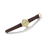 Casio General Gold Dial With Brown Leather Strap Unisex Watch LTP-V004GL-9AUDF-P