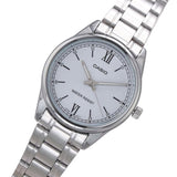 Casio General Silver Stainless Steel Strap Unisex Watch LTP-V005D-2B3UDF-P