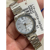 Casio General Silver Stainless Steel Strap Unisex Watch LTP-V005D-2B3UDF-P