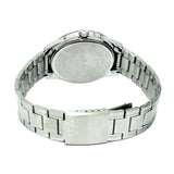 Casio General Blue Dial With Silver Stainless Steel Women Watch LTP-V005D-2BUDF-P