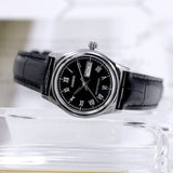 CASIO GENERAL LTP-V006L-1BUDF-P BLACK LEATHER WOMEN WATCH