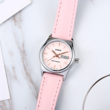 Casio General Pink Dial And Leather Strap Unisex Watch LTP-V006L-4BUDF-P
