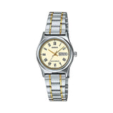 CASIO ANALOG LTP-V006SG-9BUDF STAINLESS STEEL WOMEN WATCH